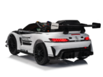 Mercedes-Benz GT3 AMG 12 volt elektrische kinderauto met rubberen banden, leder zitje en meer! - Afbeelding 5