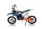Crossmotor, 24 volt elektrische kinder motor met geveerde wielen - Afbeelding 15