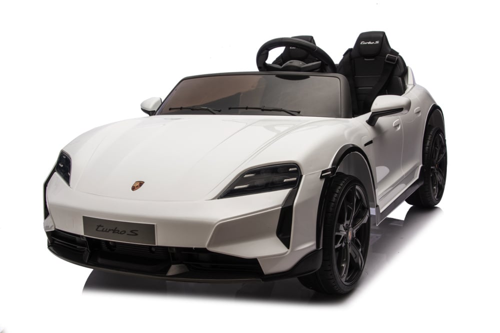 BDM0988-white-0.jpg Porsche Taycan Turbo S, 2 zitter 24 volt elektrische kinderauto - Afbeelding 1