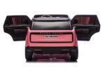 2-persoons Range Rover, 24 volt elektrische kinderauto, MP4-scherm, rubberen banden, leder zitting - Afbeelding 7