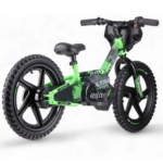 24 volt elektrische balance bike met 16 inch wielen, elektrische motor - groen