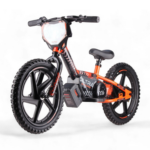 24 volt elektrische balance bike met 16 inch wielen, elektrische motor - oranje