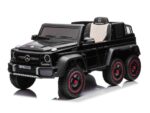 Mercedes-Benz G63 6x6, 12v met rubberen banden en meer!