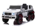 Mercedes-Benz G63 6x6, 12v met rubberen banden en meer!