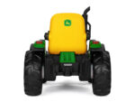 John Deere kinder tractor + aanhanger, 2 x 12 volt motoren met afstandsbediening - Afbeelding 6