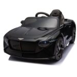 Bentley Bacalar, 12 volt elektrische kinderauto, leder zitje, rubberen banden en meer.
