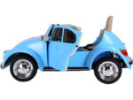 Volkswagen Beetle Oldtimer, 12 volt kinderauto met rubberen banden en meer! - Afbeelding 4