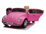 Volkswagen Beetle Oldtimer, 12 volt kinderauto met rubberen banden en meer! - Afbeelding 2
