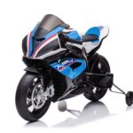 BMW HP4, 12v Kinder Accu Motor met rubberen banden en meer