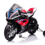 BMW HP4, 12v Kinder Accu Motor met rubberen banden en meer