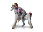 MY PONY, rijdend speelgoed unicorn van ROLLZONE ®, 3 - 6 jaar (MP2020-S) - Afbeelding 6