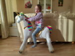 MY PONY, rijdend speelgoed unicorn van ROLLZONE ®, 3 - 6 jaar (MP2020-S) - Afbeelding 9