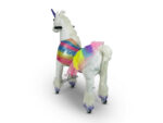 MY PONY, rijdend speelgoed unicorn van ROLLZONE ®, 3 - 6 jaar (MP2022-S) - Afbeelding 4