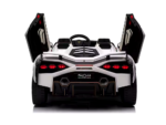 Lamborghini Sian, 2-persoons 24 volt elektrische kinderauto met rubberen banden, leder zitje en meer - Afbeelding 5