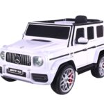 Mercedes G63, 12 volt Kinder Accu Auto, rubberen banden, leder zitje en meer!