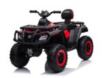 24 volt Elektrische Quad, 4 motoren, rubberen banden, leder zitting en meer!