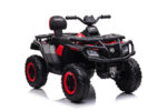 24 volt Elektrische Quad, 4 motoren, rubberen banden, leder zitting en meer! - Afbeelding 3