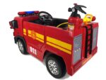Brandweer Accu Auto, 12 volt elektrische kinderauto met veel accessoires! - Afbeelding 3