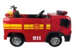 Brandweer Accu Auto, 12 volt elektrische kinderauto met veel accessoires! - Afbeelding 6