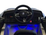 BMW M5, Leder zitje, Rubberen banden, Kinder Accu Auto! - Afbeelding 11