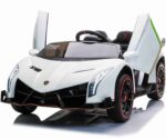 Lamborghini Veneno, 2-persoons elektrische kinderauto met 4 motoren en meer. - Afbeelding 3